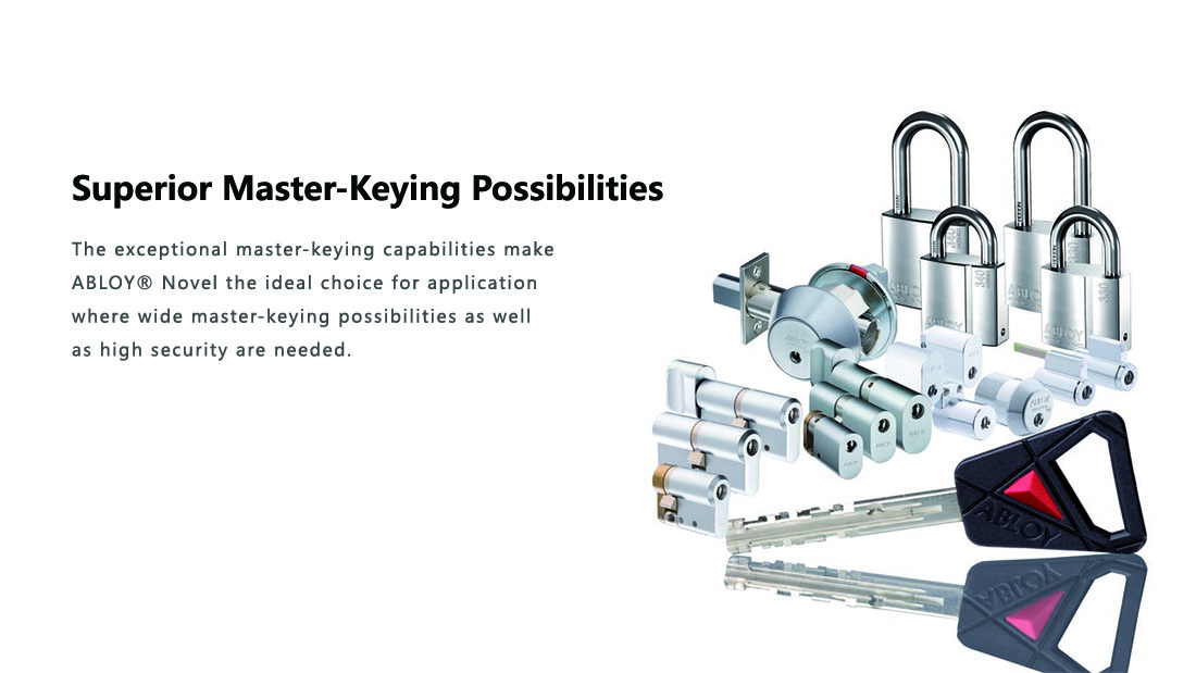 Abloy CY326U c/w 3 Keys 7 Abloy Novel engl low 2 1
