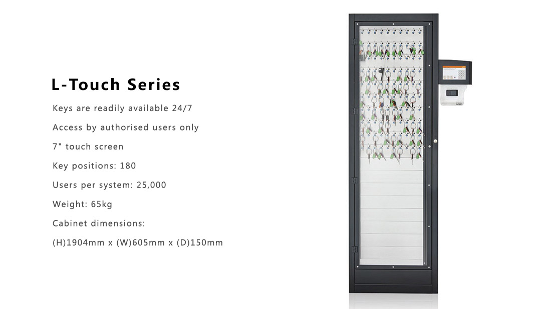 Traka L-Touch key management cabinet 4 L Touch Series