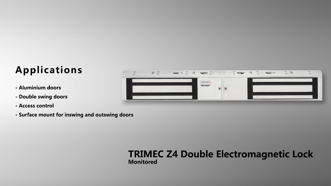 TRIMEC Z4 Double Electromagnetic Lock Monitored 7 Trimec Z4 Double Monitored 21