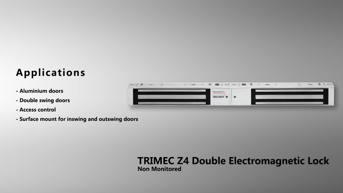 TRIMEC Z4 Double Electromagnetic Lock Non Monitored 7 Trimec Z4 Double Non Monitored 2