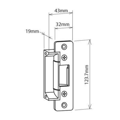 Trimec ES110 Series Electric Strike 7 trimec es110 20170717032404 3993
